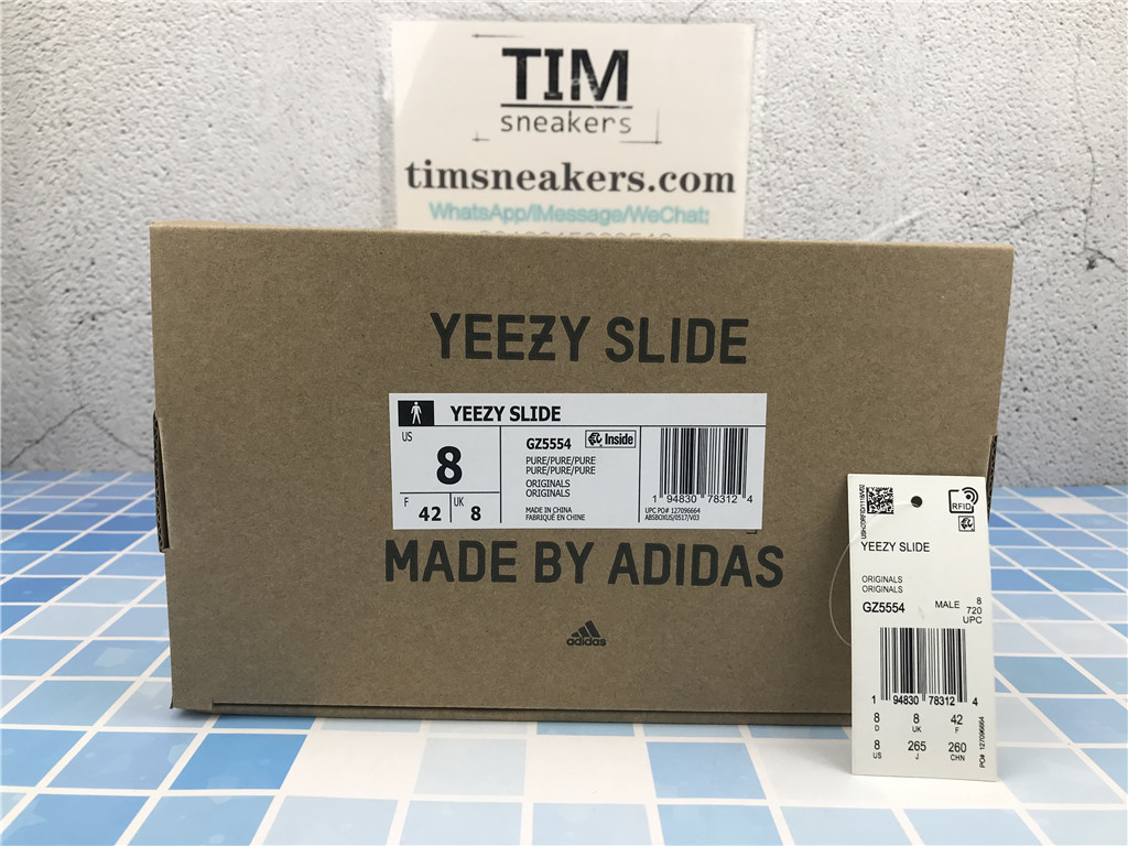 Free Shipping Yeezy Slides Pure GZ5554